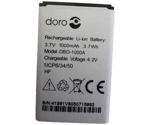 doro Batterie pour téléphone portable 1370, 1372, 2404 1000 mAh
