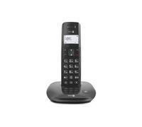 Doro Comfort 1010 DUO - Téléphone sans fil avec ID d'appelant - DECT\GAP - noir + combiné supplémentaire