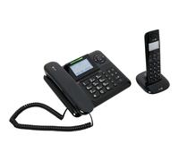 Téléphone filaire et sans fil avec répondeur Doro Comfort 4005 - Noir
