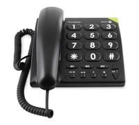 DORO PhoneEasy 311c - Téléphone filaire - noir Noir G