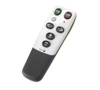 DORO - HANDLEEASY 321RC - TÉLÉCOMMANDE UNIVERSELLE POUR TV OU CHAÎNE HI-FI - UTILISATION FACILE - BLANC/NOIR