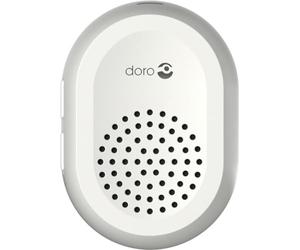 DORO - Hemma Chime - Carillon Supplémentaire pour Sonnette Hemma Doorbell - Son Fort & Puissant - Port USB Intégré pour Recharger La Sonnette - Facile D'Installation