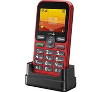 Doro Leva L10 4G, téléphone portable à grosses touches, rouge (380571)