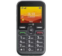 Doro - Leva L10 - Téléphone Portable Senior - Téléphone 4G Débloqué - Grand Écran - Son HD Puissant - Appareil Photo - Touche d'Assistance avec GPS - Socle Chargeur Inclus - Graphite