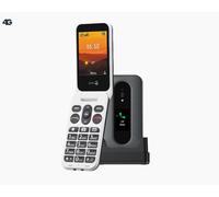 Doro Leva L30 Téléphone pliant 4G pour seniors - Blanc