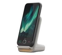 Doro - Pack Smartphone Aurora A10 - Socle de Charge Inclus - Graphite | Smartphone simple pour senior avec WhatsApp, grand écran, touche SOS GPS, compatible appareils auditifs