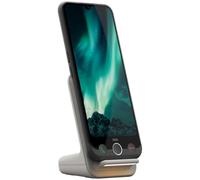 Doro - Pack Smartphone Aurora A30 - Socle de Charge Inclus - Téléphone Portable Senior - Facile à Utiliser - Touche d'Assistance avec Localisation GPS - Compatible Appareils Auditifs - Graphite