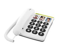 Doro Phone Easy 331ph, Téléphone analogique, 1 entrées, Blanc 4628