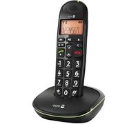 PhoneEasy 100w - Téléphone sans fil avec ID d'appelant - DECTGAP - noir
