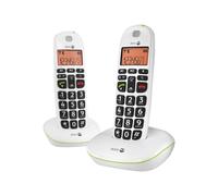 Telephone Sans Fil Doro Phoneeasy 100 Duo White Blanc G