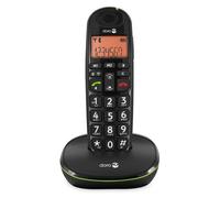 Doro PhoneEasy 100W - Téléphone DECT simple - Noir
