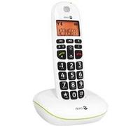 DORO PhoneEasy 100w - Téléphone sans fil avec ID d'appelant - DECT\GAP - blanc Blanc G