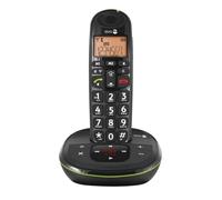 DORO PhoneEasy 105wr - Téléphone sans fil - système de répondeur avec ID d'appelant - DECT\GAP - noir
