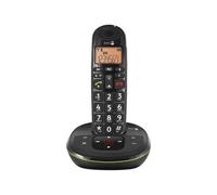 DORO PhoneEasy 105wr - Téléphone sans fil - système de répondeur avec ID d'appelant - DECT\GAP - noir