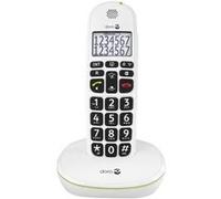 DORO PhoneEasy 110 - Téléphone sans fil avec ID d'appelant/appel en instance - DECT\GAP - blanc Blanc G