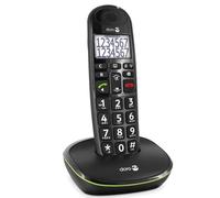 Téléphone sans fil DORO PhoneEasy 110 avec ID d'appelant/appel en instance - DECT/GAP - Noir