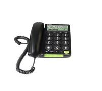DORO PhoneEasy 312cs - Téléphone filaire avec ID d'appelant - noir