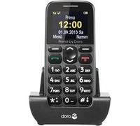 DORO Primo 215 - Téléphone de service - microSD slot - Écran LCD - 160 x 128 pixels - gris Gris G