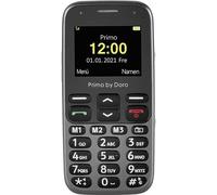 Primo by DORO 218 Téléphone portable pour séniors Touche SOS noir