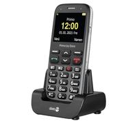 Doro Téléphone pour seniors Primo 368 3 MP GPS Appel d'urgence Graphite