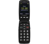 doro Doro Primo 406 - Clapet - 6,1 cm (2.4) - 0,3 MP - Bluetooth - 1050 mAh - Noir - Argent (360091)