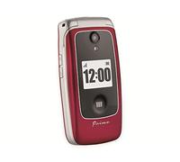 Primo by DORO 418 Téléphone portable pour séniors rouge
