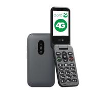 Doro Leva E20 7,11 cm (2.8") 127,8 g Noir Téléphone numérique