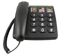 doro téléphone grande touche PhoneEasy331ph noir (import Allemagne)