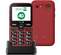 Doro Téléphone mobile sénior Doro Leva E10 Rouge