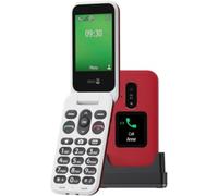 Doro Leva E30 7,11 cm (2.8") 142,7 g Rouge, Blanc Téléphone numérique