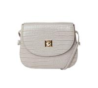 Dorothy Perkins - Sac à bandoulière "Tiffany" pour femme, motif crocodile DP5722 (taille unique) (Gris)