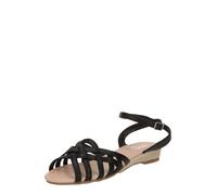 Dorothy Perkins Sandales à lanières 'Good For The Sole: Rhian' noir, Taille 39