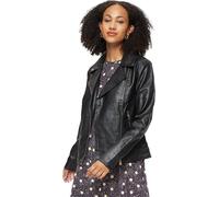 Dorothy Perkins - Veste de motard pour femme DP231 (36 FR) (Noir)