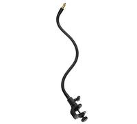 Dorr Tube Flexible avec Pince de Serrage - Noir