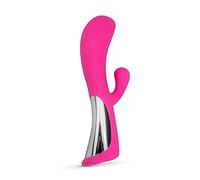 Dorr Vibromasseurs pour Son Vibrateur Rabbit pour G-Spot/Clit dans 8 Configurations Différentes Stimulateur Flexible Rose