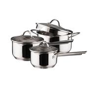 Dorre Ensemble de casseroles Kosmo 3 Pièces Acier inoxydable