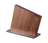 Dorre Kitty bloc couteaux Acacia. incliné. 30x23x2.5 cm