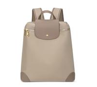 DORRISO Antivol Sac à Dos Femme Sacs à Main Portés Dos Léger 15 Pouces Imperméable pour Ordinateur Portable Daypacks pour Extérieur Voyages Vacance Étudiant Imperméable Polyester Kaki Marron L