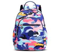 DORRISO Femme Sac à Dos Mode Sac d'école Motif Mignon Unique Léger Sac d'épaule Voyage Sacs à Dos Tourisme école Sac à Bandoulière Vacances Décontracté Sac d'école Arc en Ciel