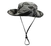 DORRISO Homme Femme Chapeau Soleil Pliable UPF 50 Anti UV Vacances Alpinisme Outdoor Étanche Chapeau de Voyage Safari Casquette Bucket Hat Kaki