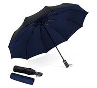 DORRISO Parapluie Pliant Automatique Ouvrir Fermer Parapluie Coupe-vent Entreprise Voyage Ombrelle étanche Portable Parapluie de Voyage