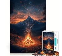 Dors Bien, aventurier ! Puzzle de 1000 pièces pour Adultes, Jeu de logique et de Stimulation mentale, Anti-Stress, découpe Ferme, 50x75cm