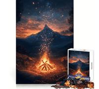 Dors Bien, aventurier ! Puzzle de 1000 pièces pour Adultes, Jeu de logique et de Stimulation mentale, Anti-Stress, découpe Ferme, 50x75cm