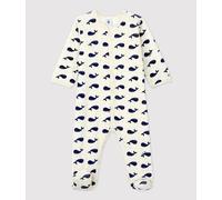 Dors-bien bébé en velours. Petit Bateau - beige - Taille 3 mois 3M beige/bleu