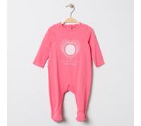 Dors-Bien En Jersey Rose Print Coeur Pour Bébé Fille - Rose Moyen