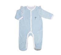 Dors bien en velours modèle romantique bleu 3M(60CM)