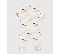 Dors-bien imprimé en molleton Petit Bateau - blanc - Taille 6 mois 6M blanc/multicouleur