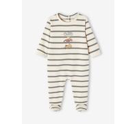 Dors-bien rayé motif voitures bébé garçon écru NAISSANCE(50CM)