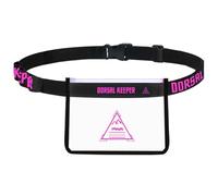 Dorsal Keeper Porte-dos ceinture de sport numéro de compétition Trail Running Triathlon Duathlon Cyclisme Marathons Marche nordique 4 couleurs Unisexe, rose, Ceinture porte-dorsale