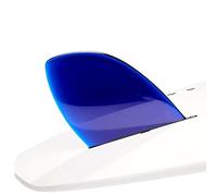 DORSAL Rudder Surf Fins for Sup Longboard Surfboard Center D-Fin 8.5" Blue